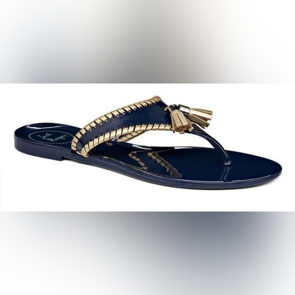 Jack Rogers Alana jelly sandals sz 9 GREAT SHAPE - Picture 1 of 3